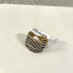 J Crew Leaf Ring NWT